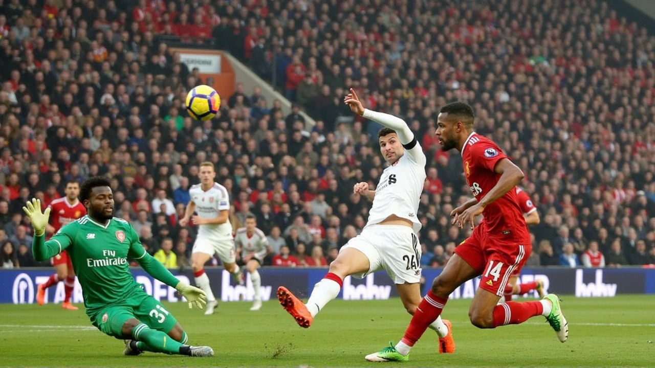 Dramatické střetnutí na Anfieldu: Liverpool udržel remízu s Manchesterem United