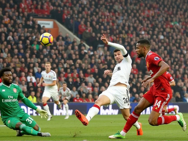 Dramatické střetnutí na Anfieldu: Liverpool udržel remízu s Manchesterem United