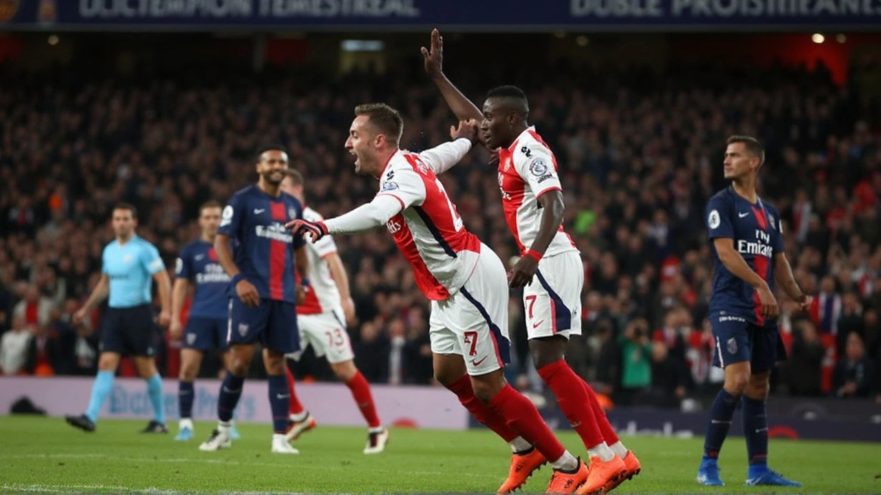 Arsenal předčí PSG: První poločas přinesl naprostou dominanci a mílový krok k vítězství v Lize mistrů