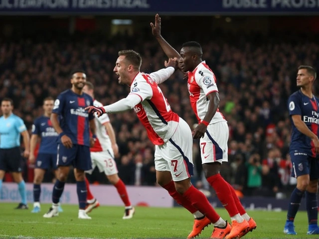 Arsenal předčí PSG: První poločas přinesl naprostou dominanci a mílový krok k vítězství v Lize mistrů