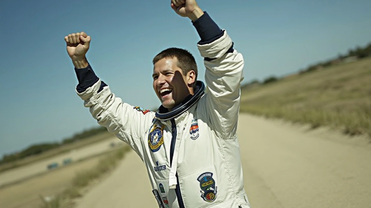 Felix Baumgartner překonal rychlost zvuku při skoku z okraje vesmíru
