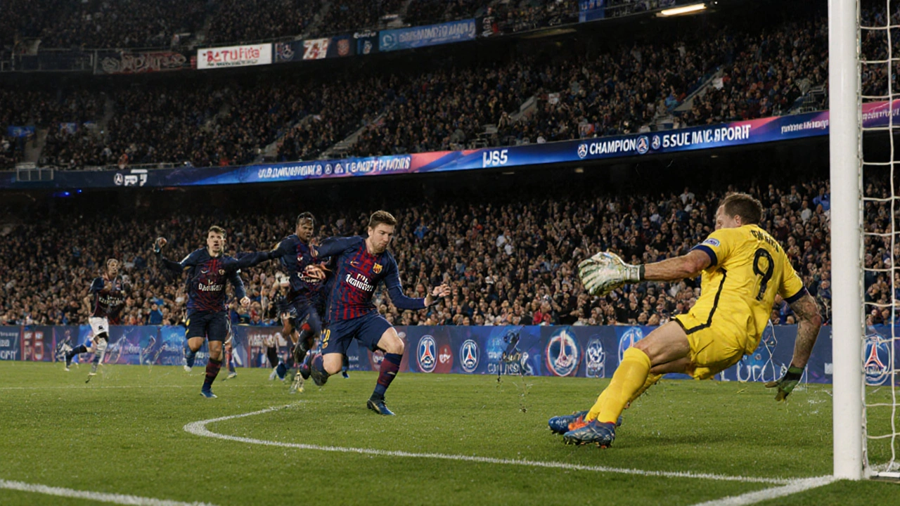 PSG po dramatické výhře 2:1 nad Barcelonou odráží první sezónní prohru