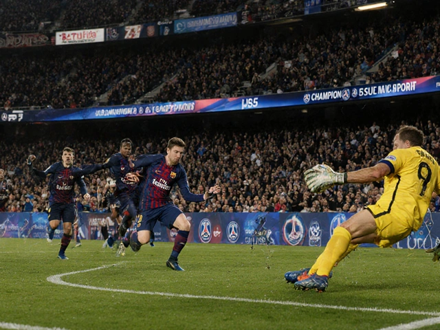 PSG po dramatické výhře 2:1 nad Barcelonou odráží první sezónní prohru