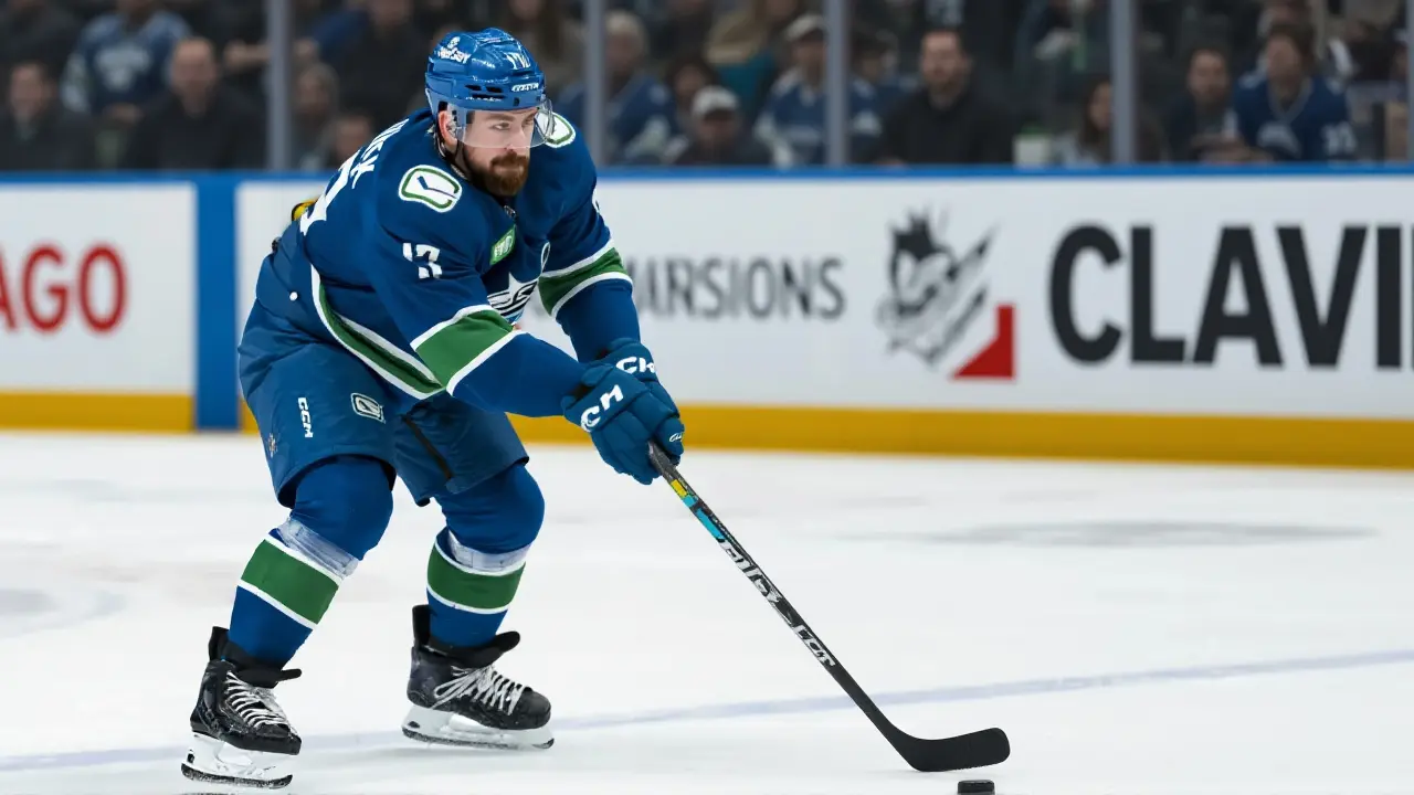 Hronek třemi body zachránil čest, ale Canucks prohráli s Hurricanes