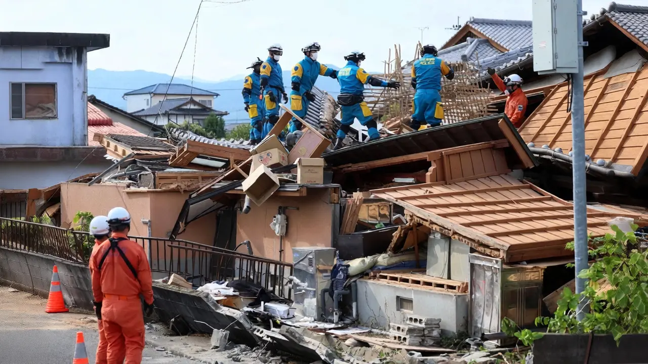 Zemětřesení v Japonsku zastavilo výrobu aut a čipů